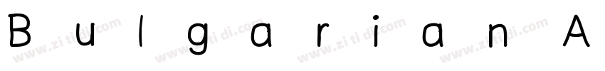 Bulgarian Ariel字体转换